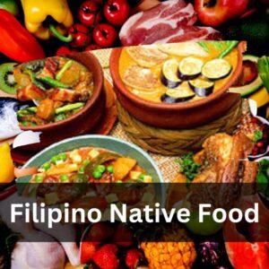 Filipino Native Foods