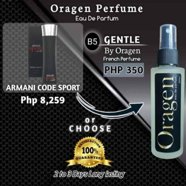 B5 Gentle by Oragen Perfume