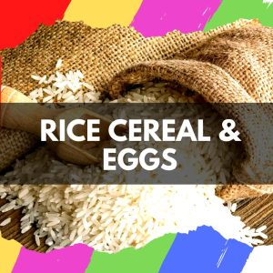 Rice Cereal Egg